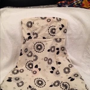 Express strapless dress